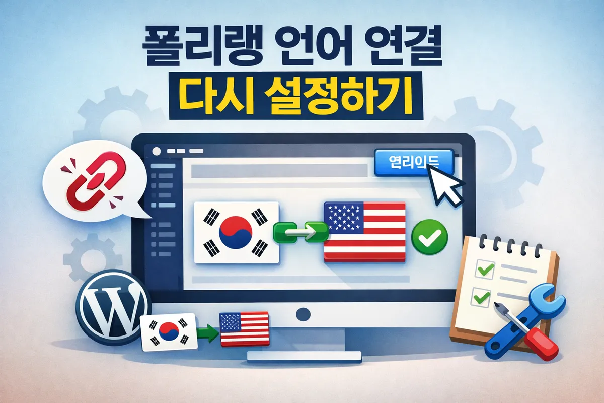 폴리랭 언어 연결 대표 이미지