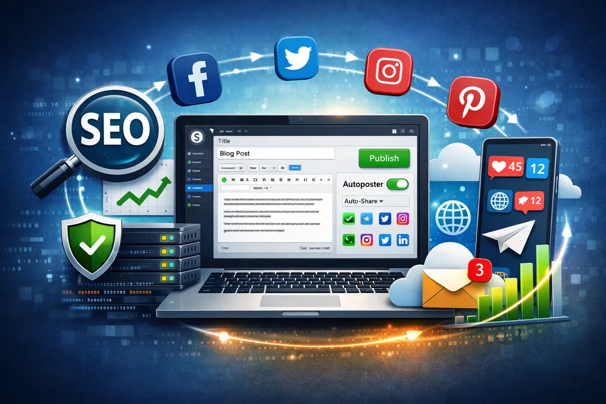 워드프레스 자동 공유 대표 이미지