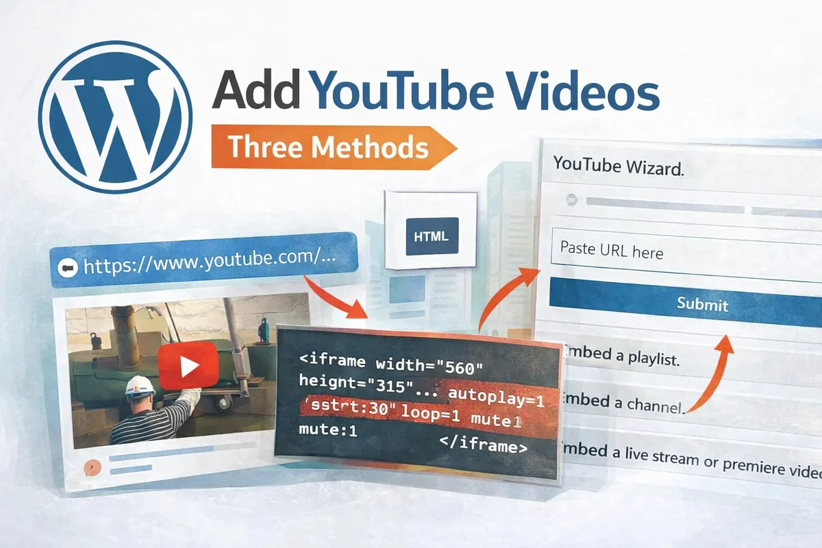 유튜브 영상 삽입 방법 대표 이미지