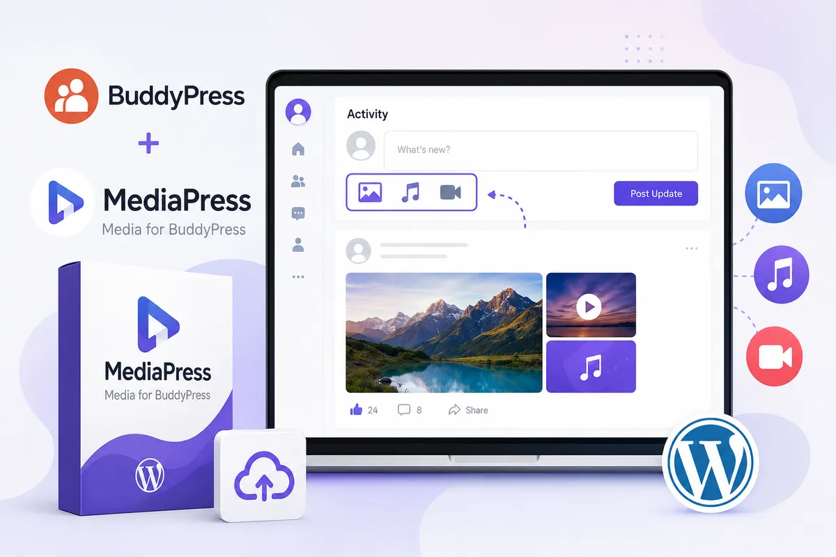 BuddyPress 이미지 추가
