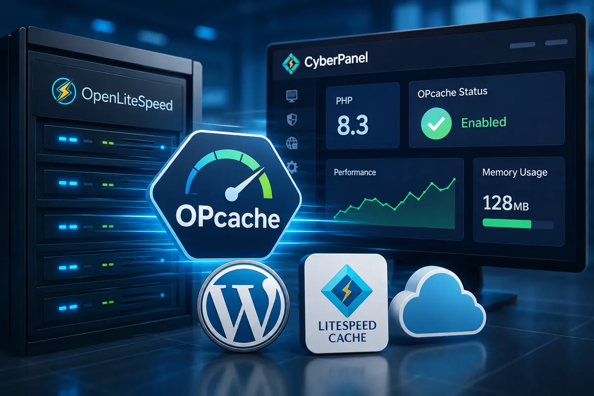 CyberPanel OPcache Setup