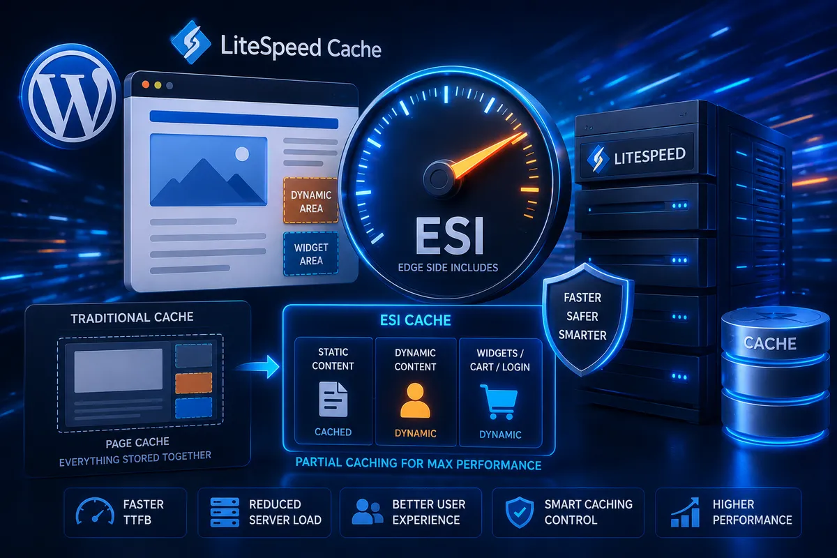 LiteSpeed Cache ESI 대표 이미지