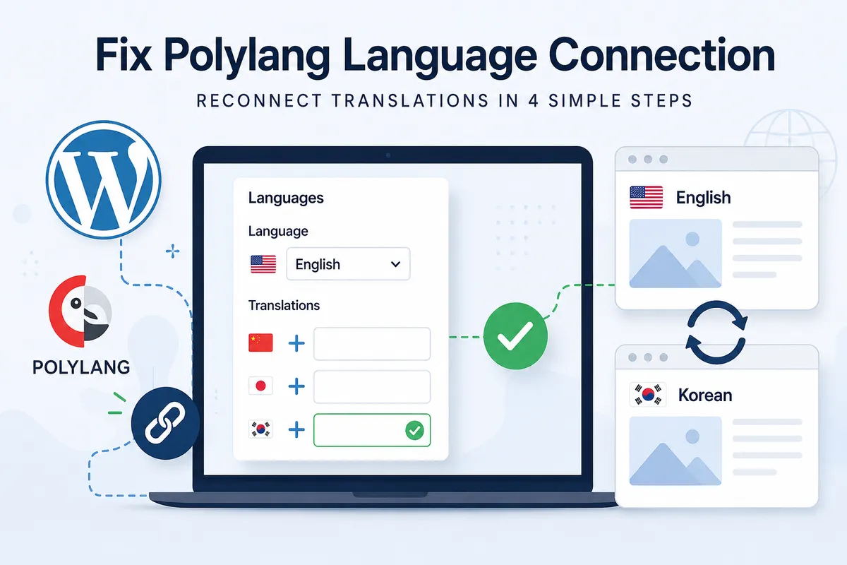 Polylang Language Connection