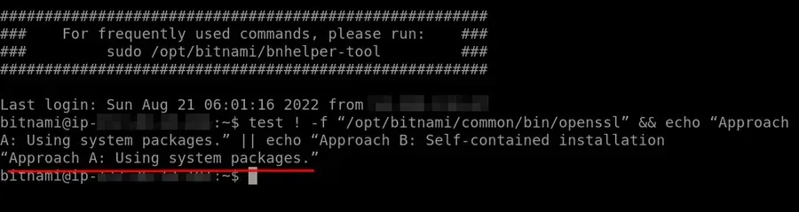 AWS Lightsail SSH HTTP/2 테스트 화면