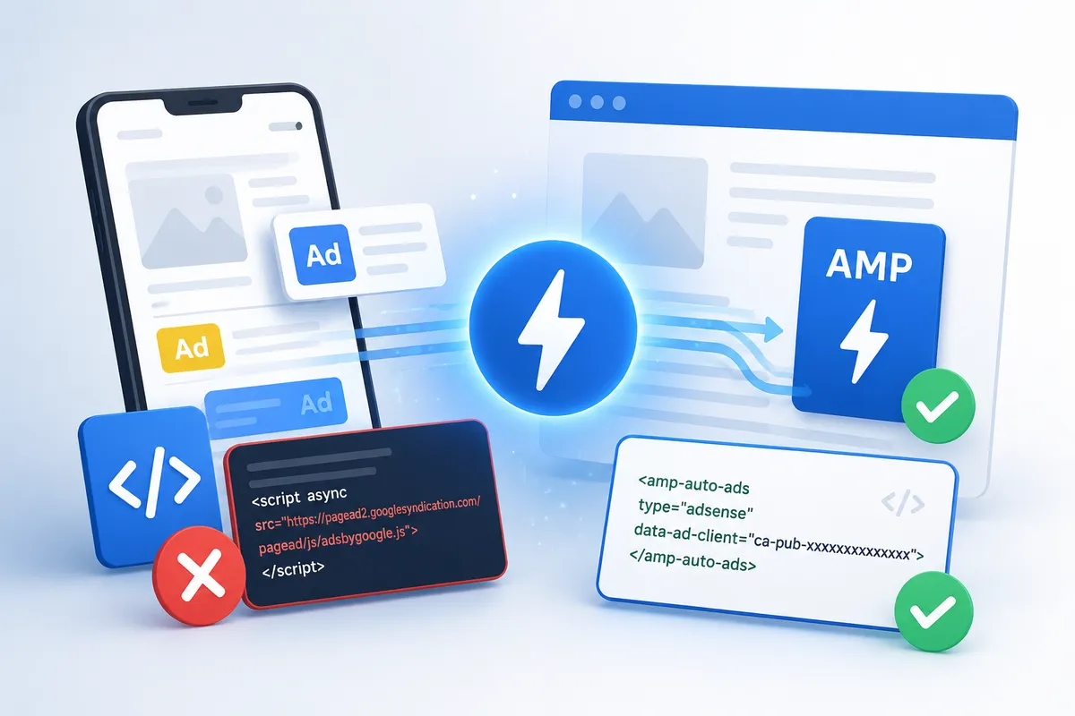 amp 자동 광고 대표 이미지