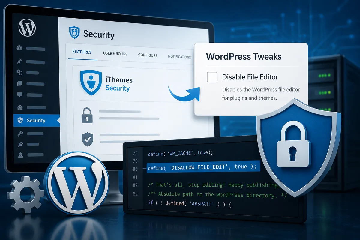 iThemes Security 테마 편집기 사라짐 대표 이미지