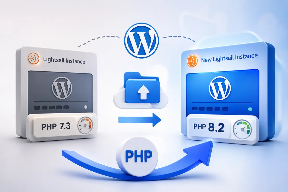 Lightsail PHP 업그레이드