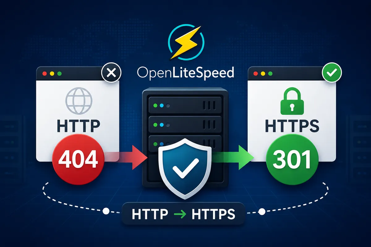 OpenLiteSpeed HTTP 404 Issue