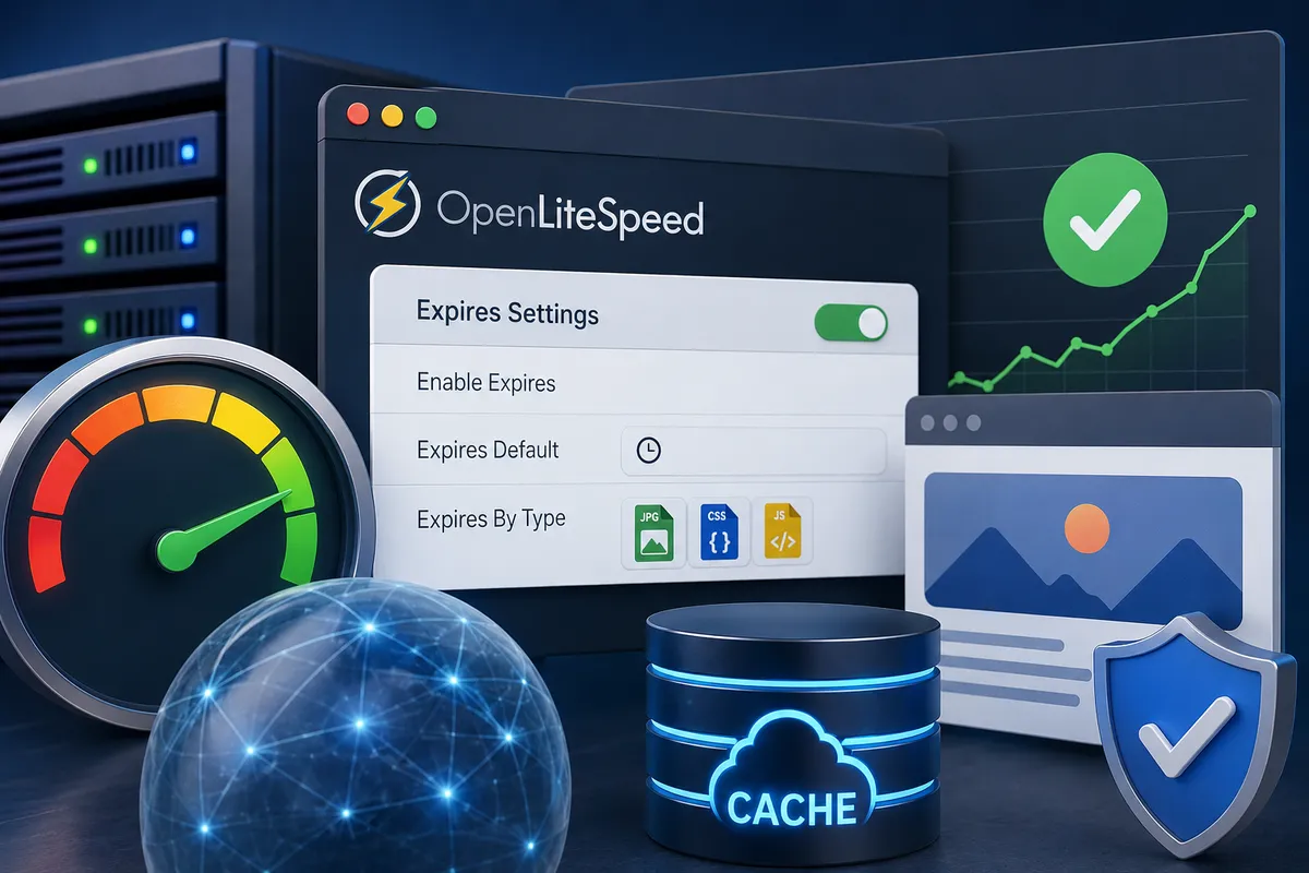 OpenLiteSpeed 효율적인 캐시 정책 경고 해결