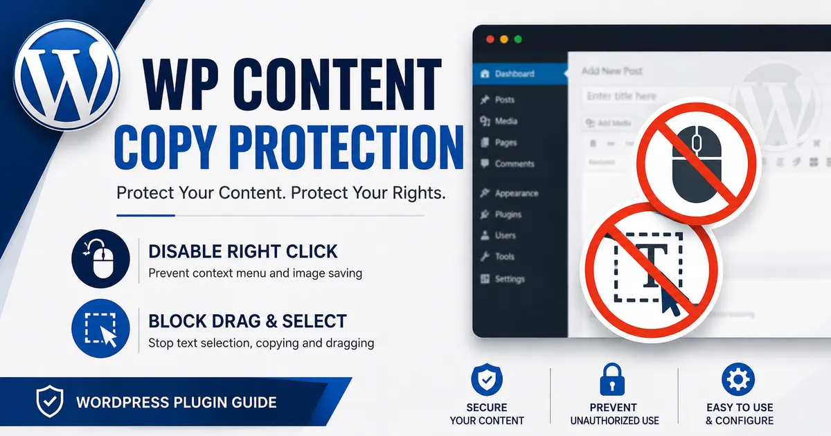 WP Content Copy Protection