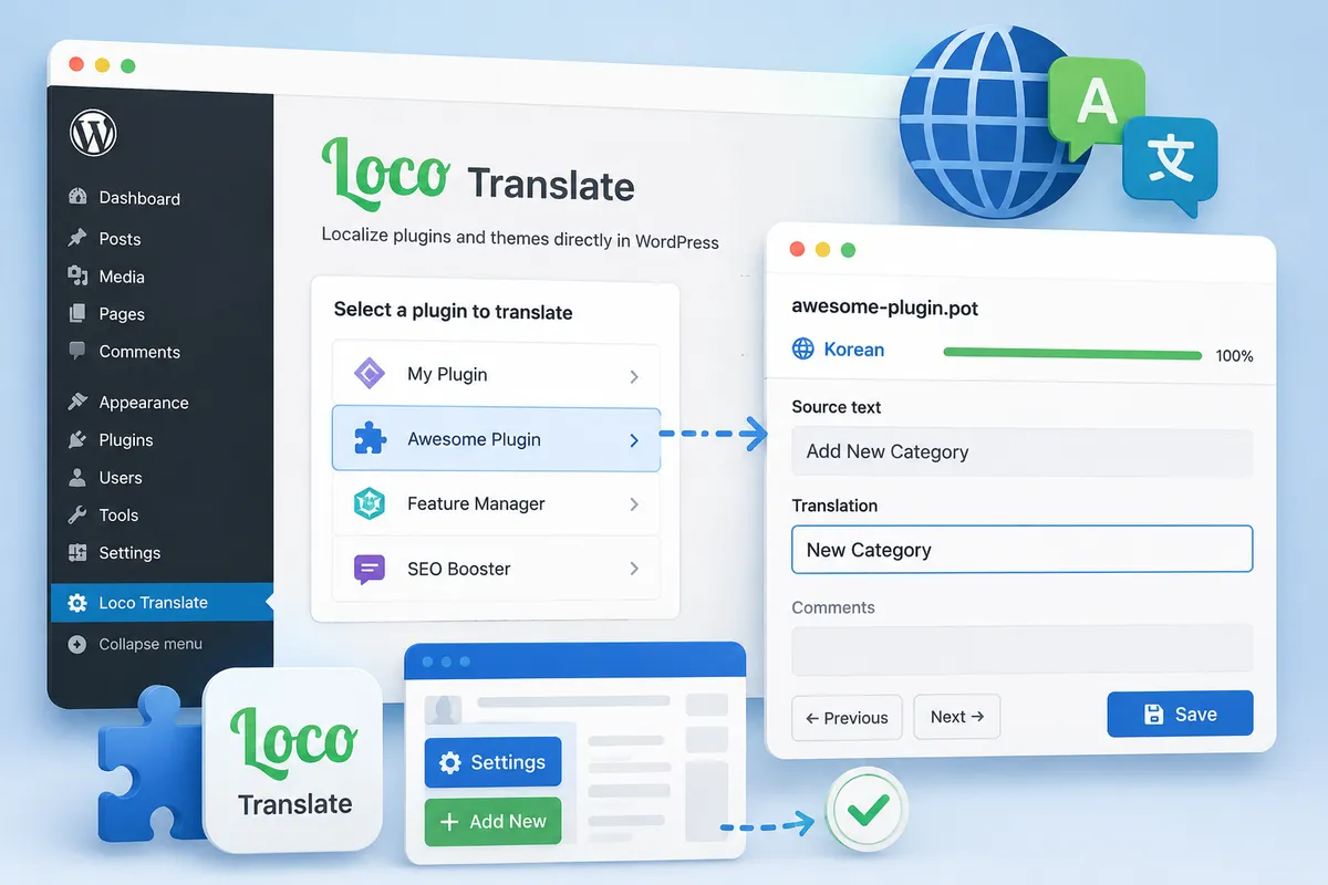 WordPress Plugin Translation Using Loco Translate